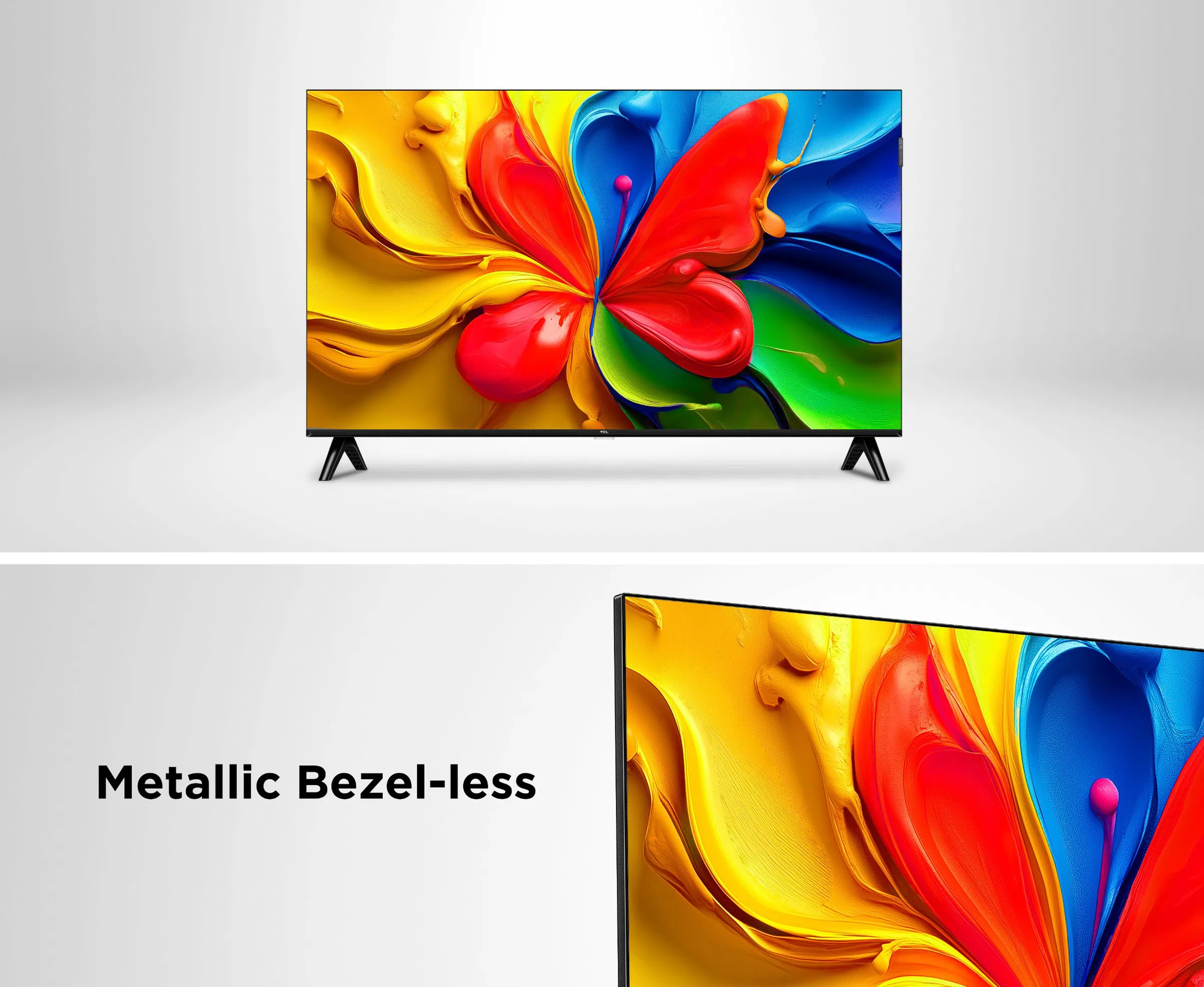 TCL 32S4K slim metallic bezel-less design